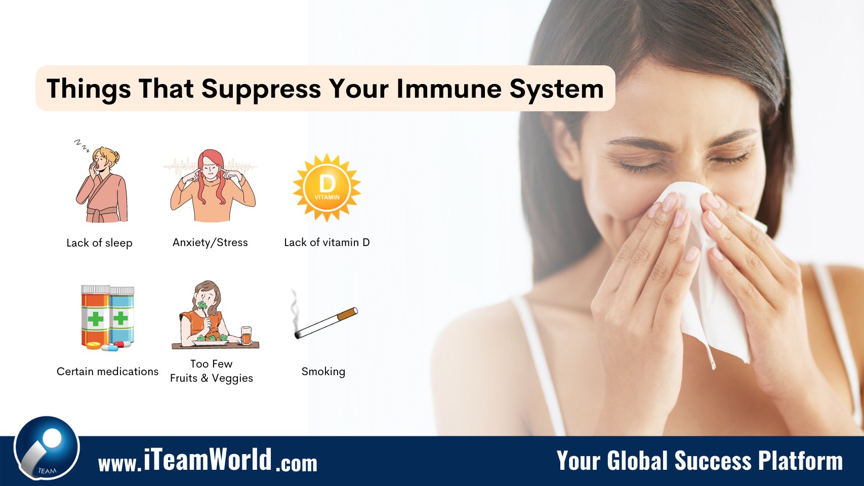 Things That Suppress Your Immune System