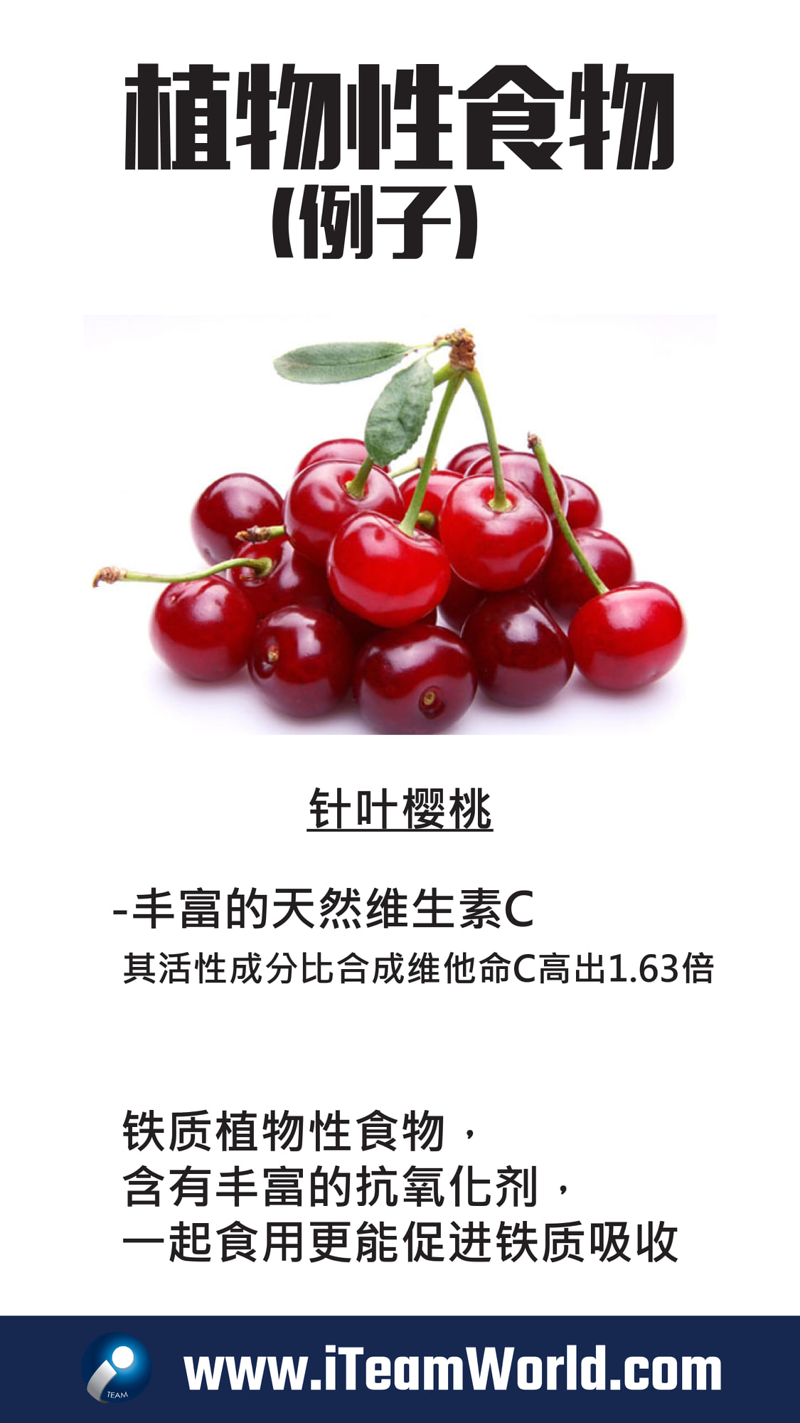 Cherry, plant food