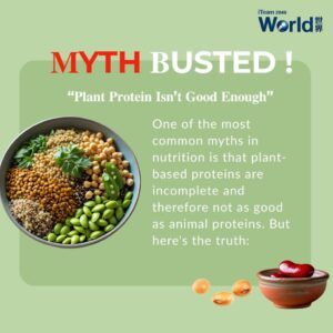 Myth Busted - Plant Protein Isn't Good Enough