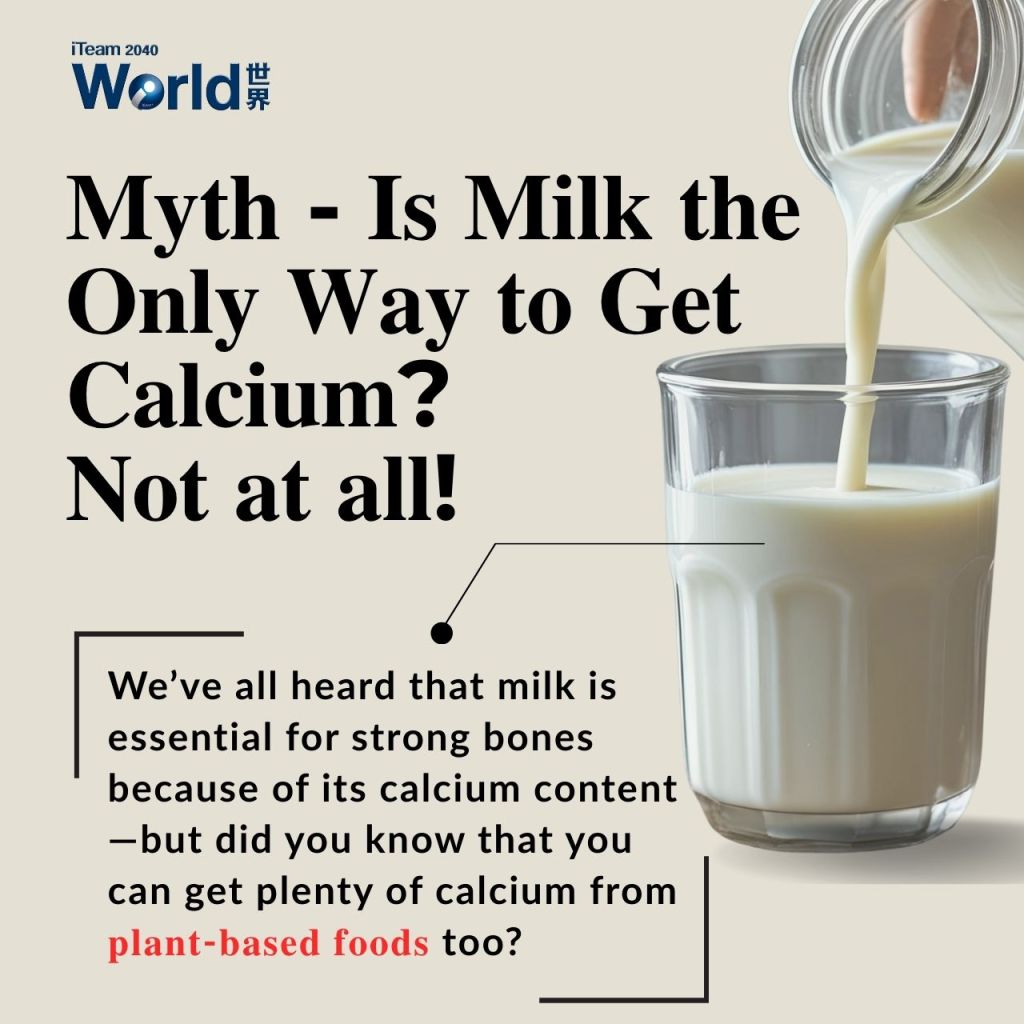 Is Milk the only way to get Calcium?