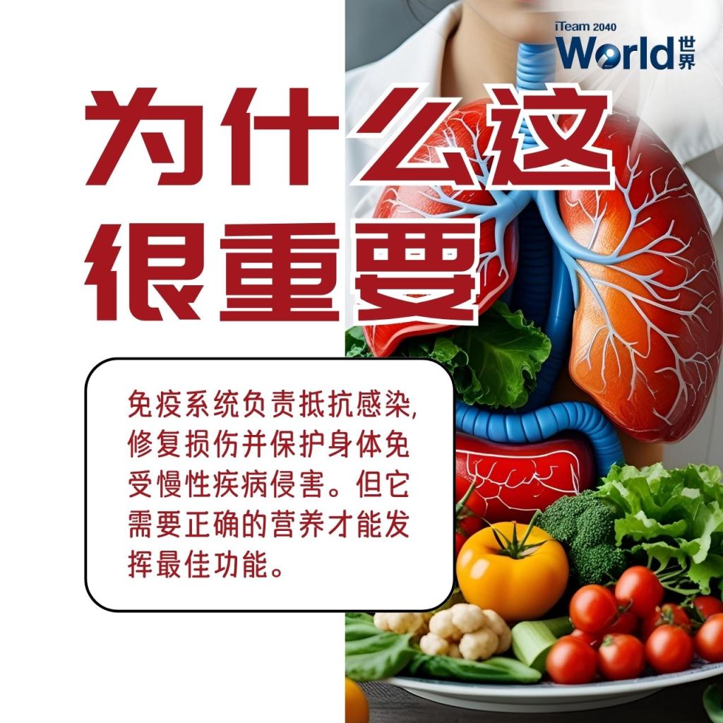 The study of how nutrition and immunity are deeply connected