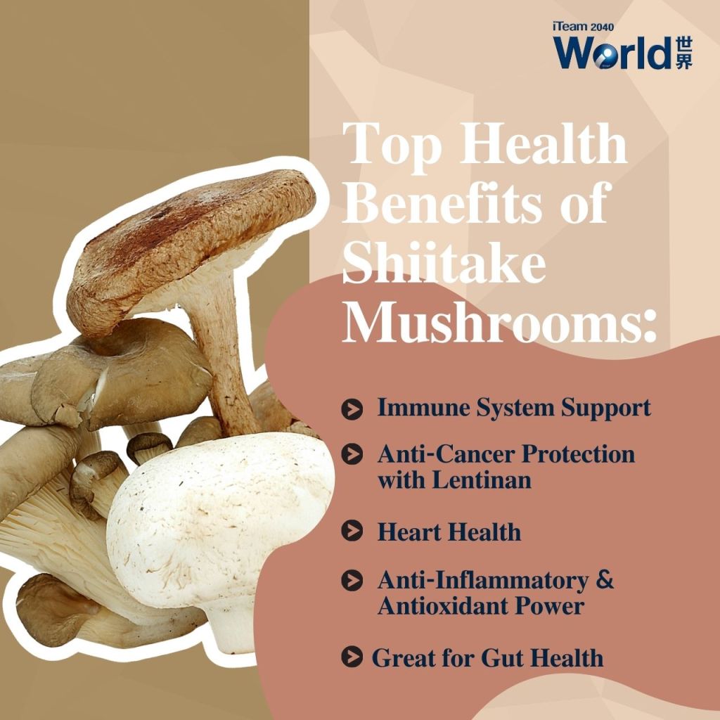 Top Health Benefits of Shiitake Mushrooms