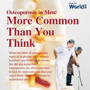 Osteoporosis in Men: More common than you think