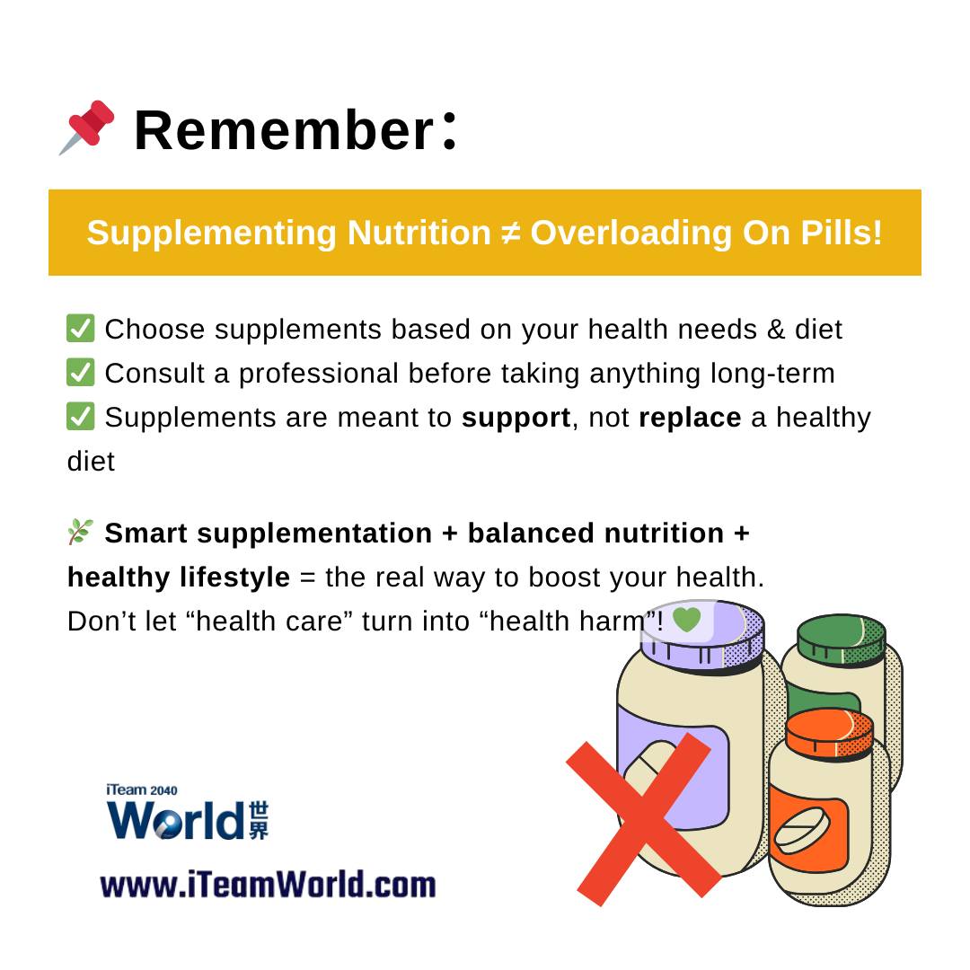 Can you take more supplements for better health?