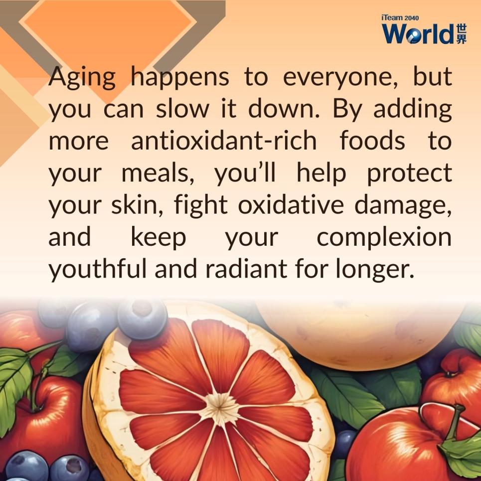 How antioxidants help your skin stay young
