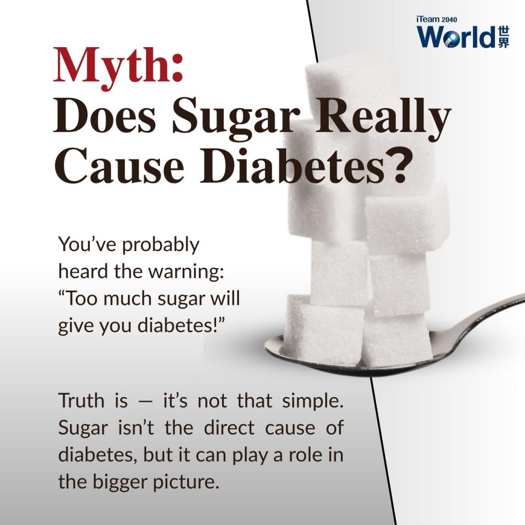 Myth: Does Sugar really cause diabetes?