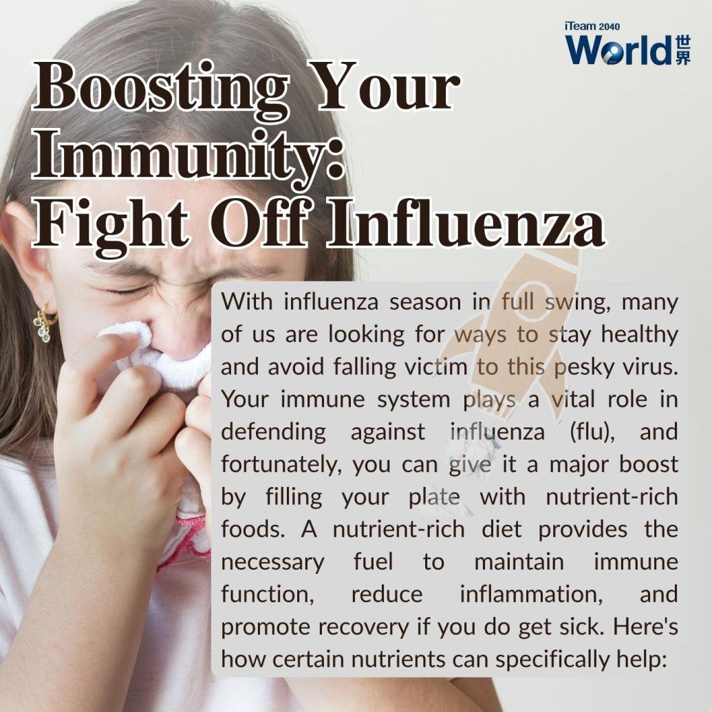 Boosting your immunity" Fight off Influenza