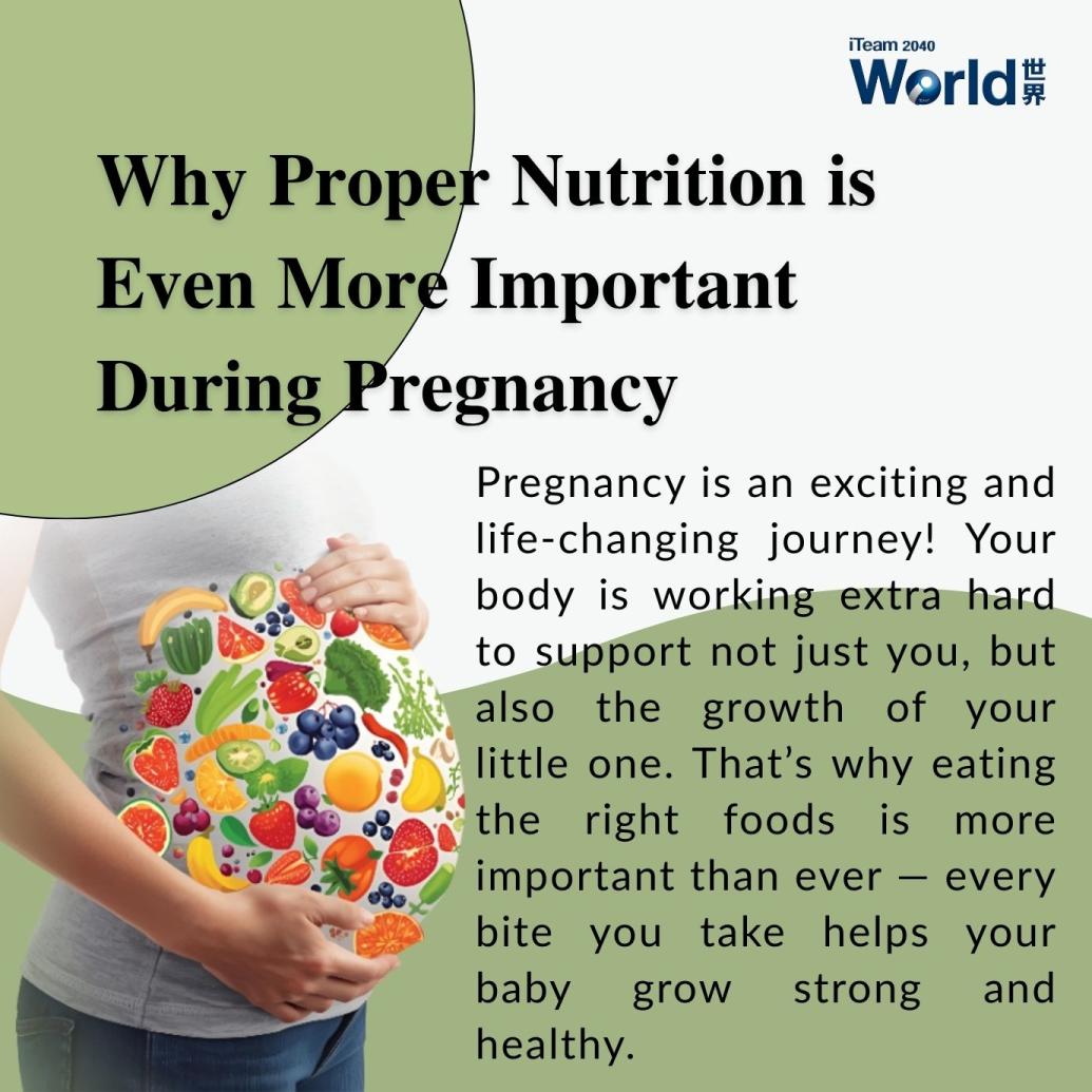 Why proper nutrition is even more important during pregnancy
