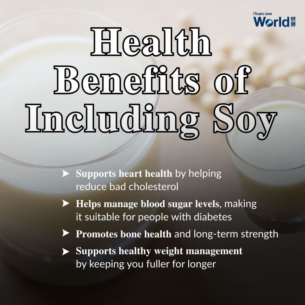 How soy can benefit our health