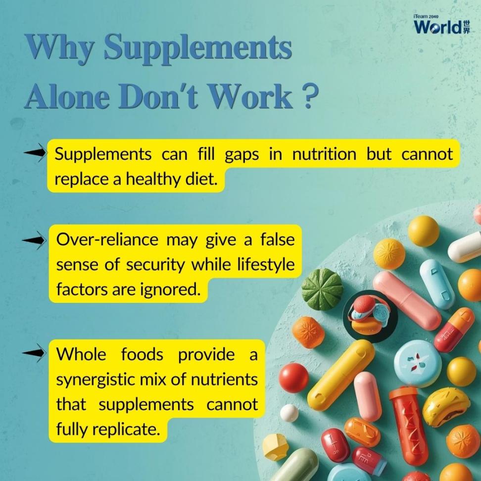 Supplements aren't the only answer