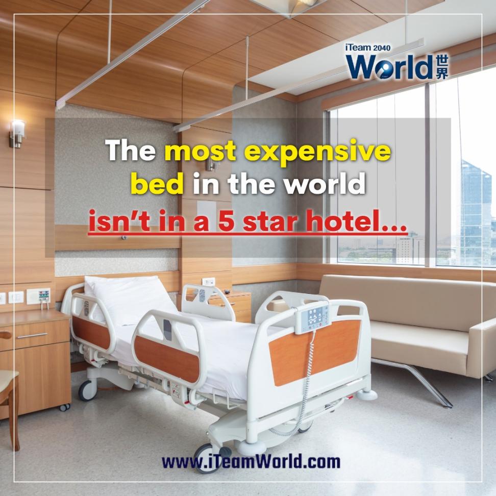 The most expensive bed in the world - Hospital Bed
